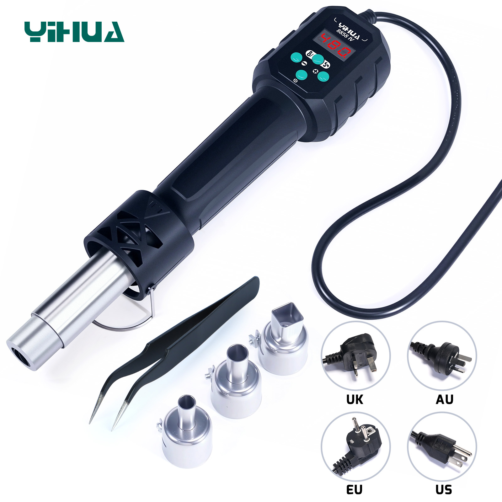 Heat Gun Small - YIHUA Sıcak Hava Tabancası Sıcaklığı Ayarlanabilir