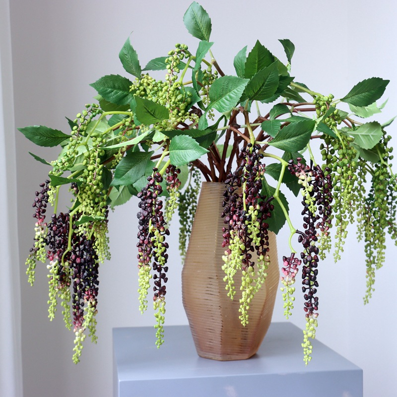 Dried Flower Bulk - 4 adet sahte Chervil turp dokunmatik