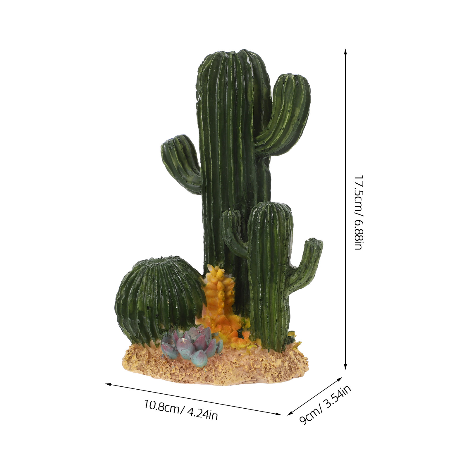 Yapay Kaktüs Bitkisi Büyük Suk - Terrarium Moss Art incelemesi ve fiyatı