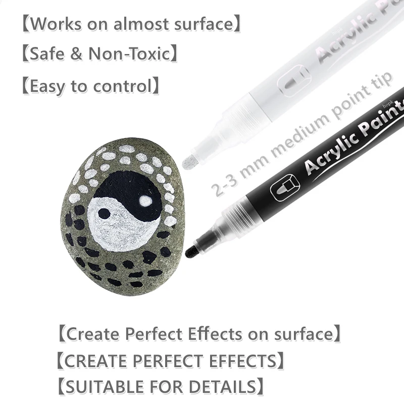 3 Adet/takım Beyaz Akrilik Boy - Copic Marker Classic incelemesi ve fiyatı