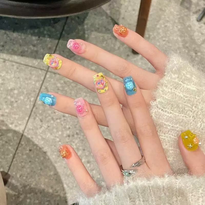 100 Mini Renkli Kaplumbağa Reç - Resin Craft Material incelemesi ve fiyatı